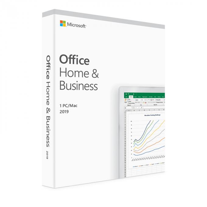 Office Home e chaves 2019 da ativação do software do negócio