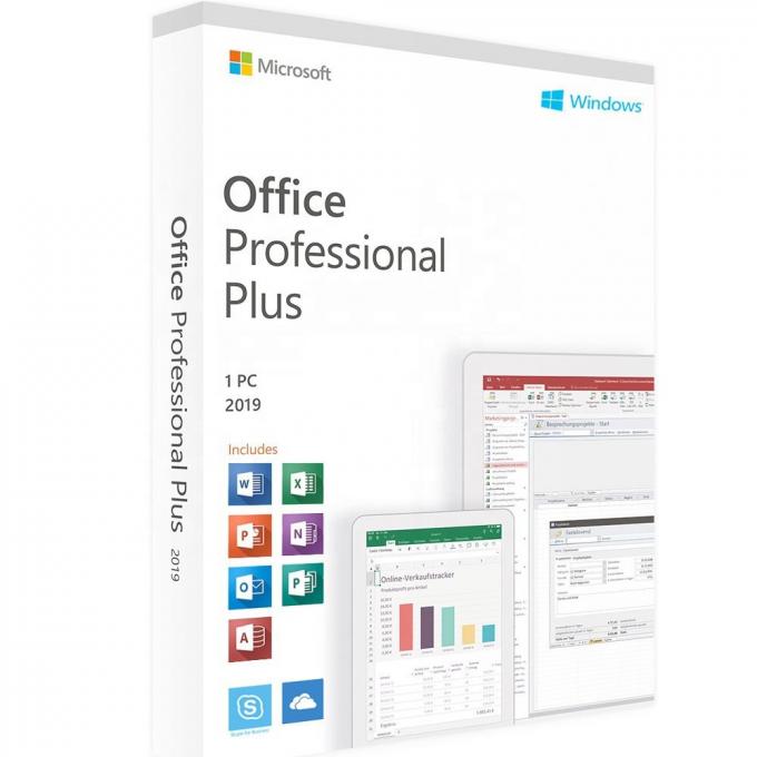 Da chave positiva profissional do produto de Microsoft Office chave 2019 genuína da licença